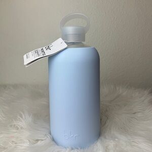 BKR blue water bottle